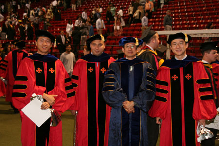 Peng Qiu, Ahmed Sadek, Prof. Ray Liu, Zhu Ji
