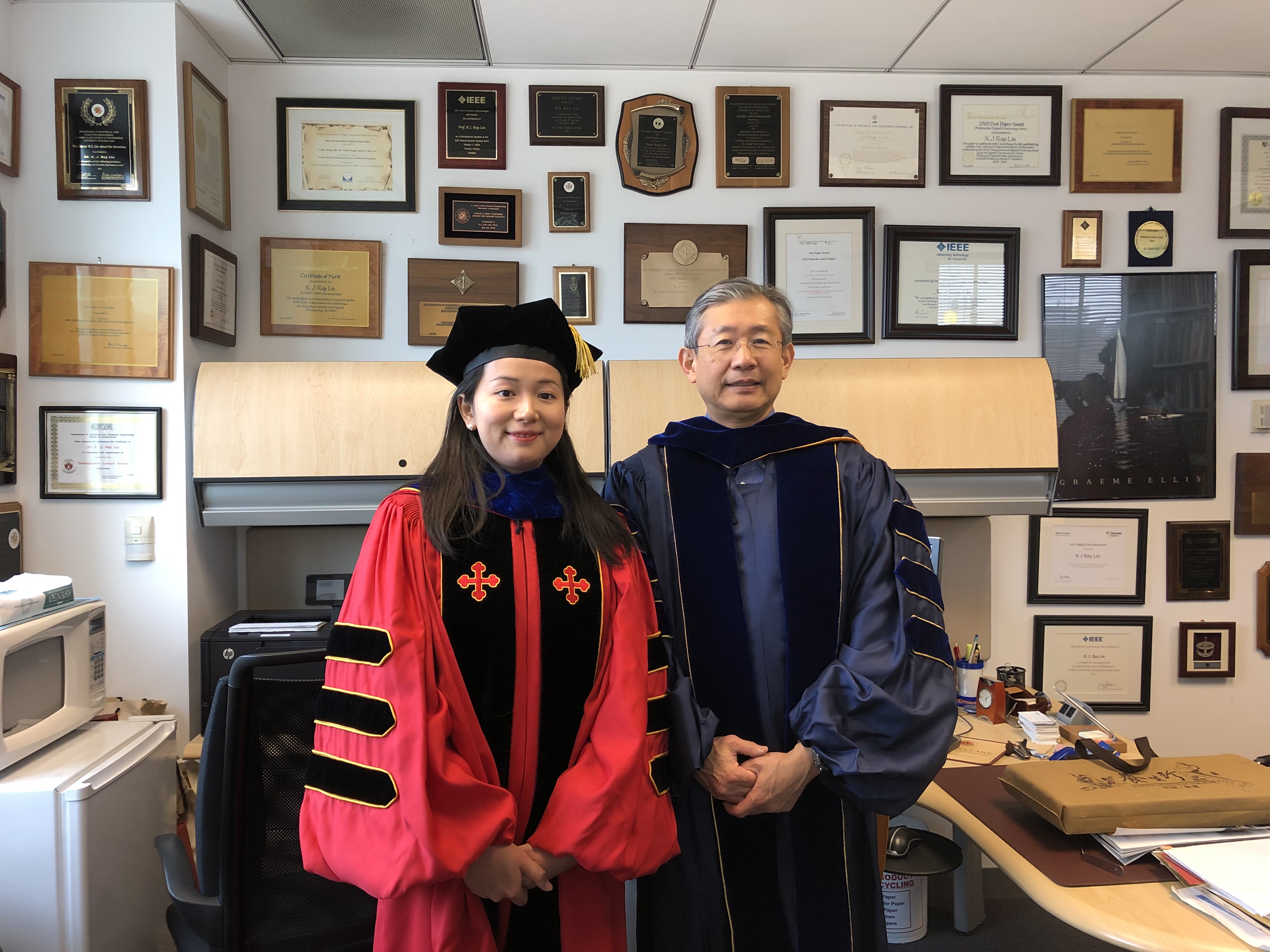 Qinyi's commencement